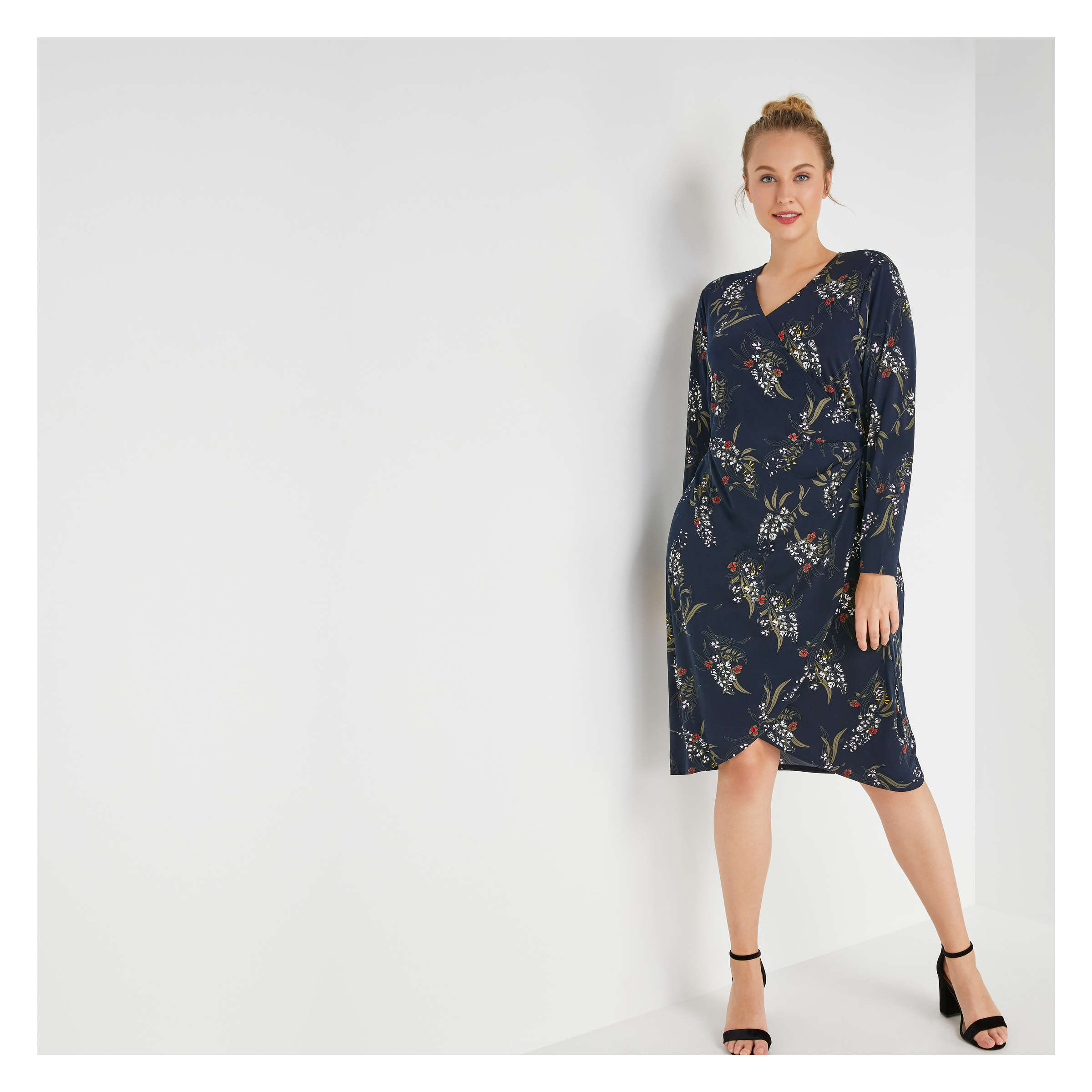 joe fresh wrap dress