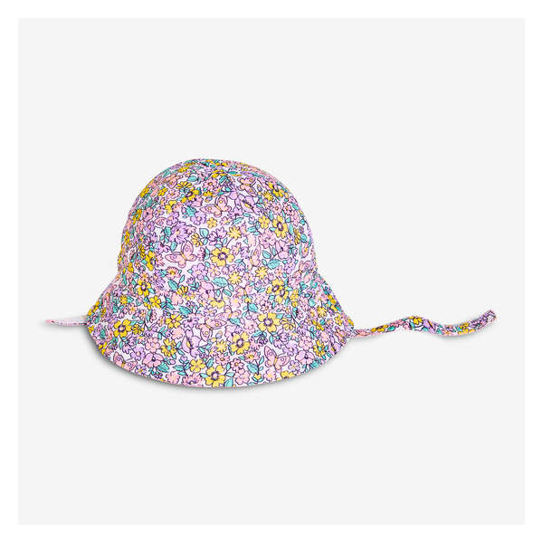 Baby Girls Wide Brim Bucket Hat In Light Purple From Joe Fresh