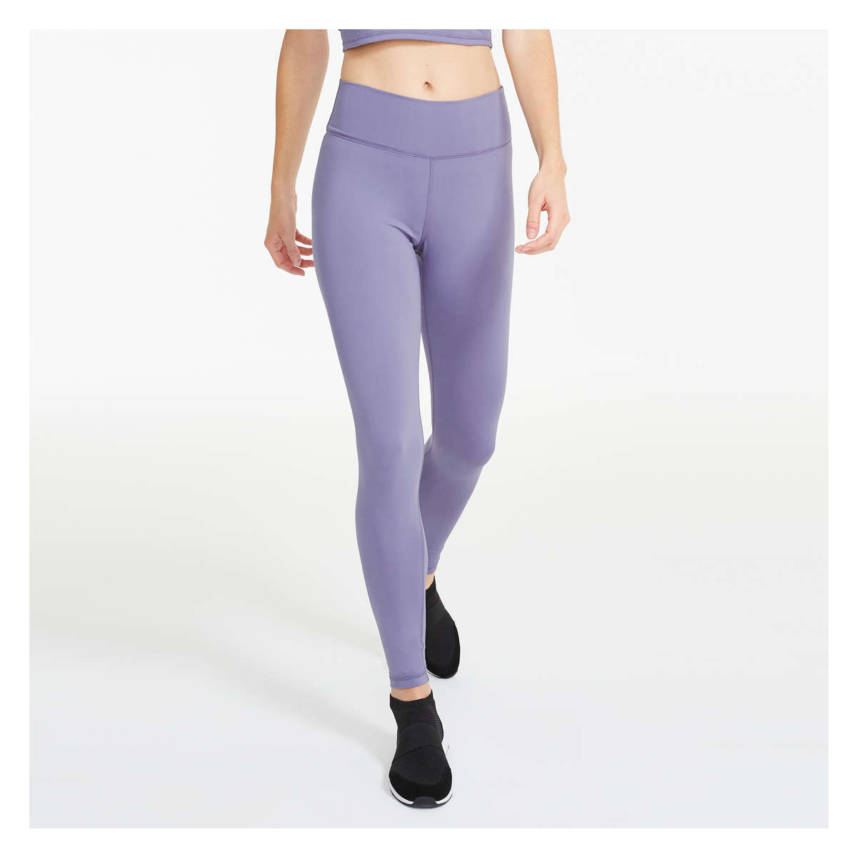 purple active leggings