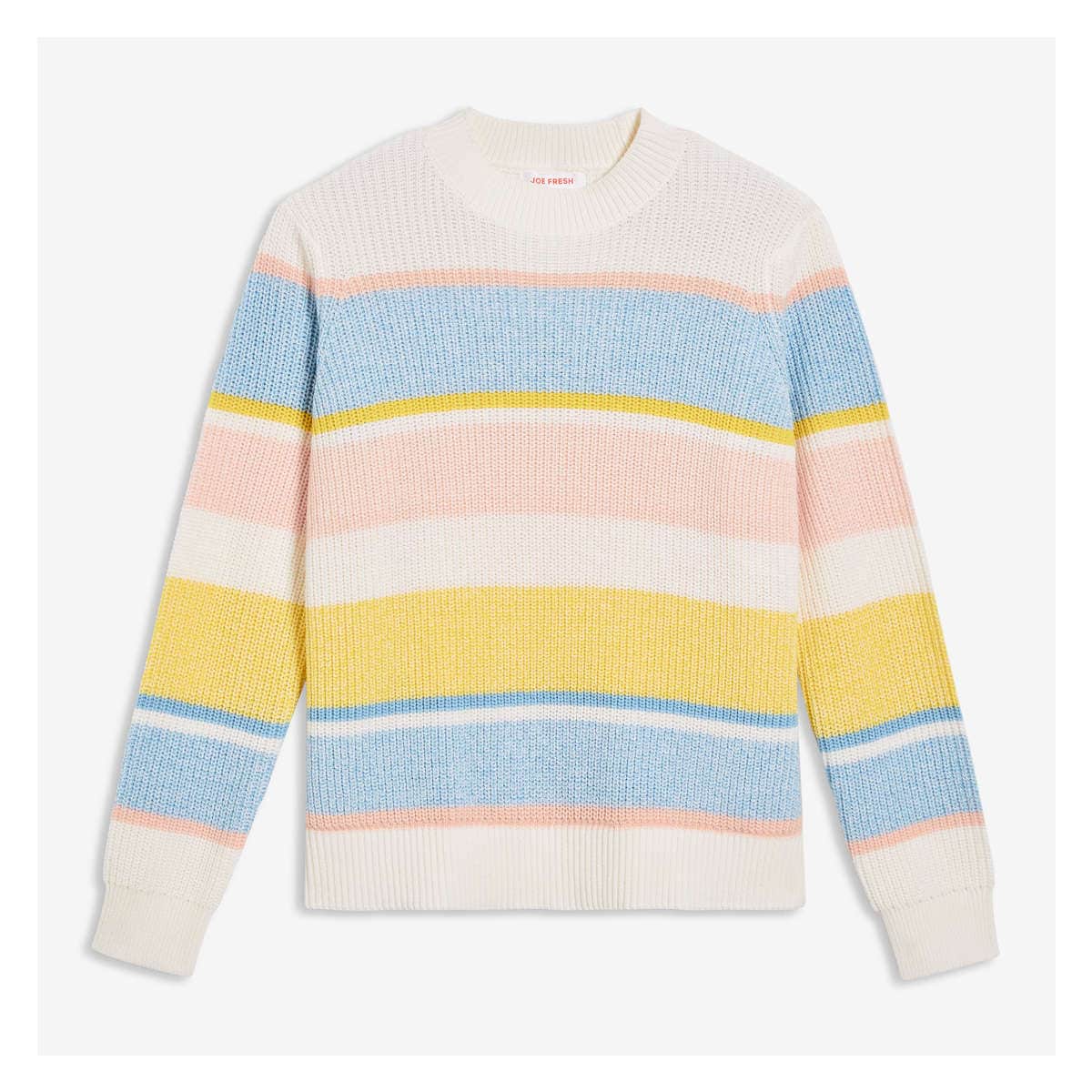 Stripe Sweater in Light Blue Mix from 