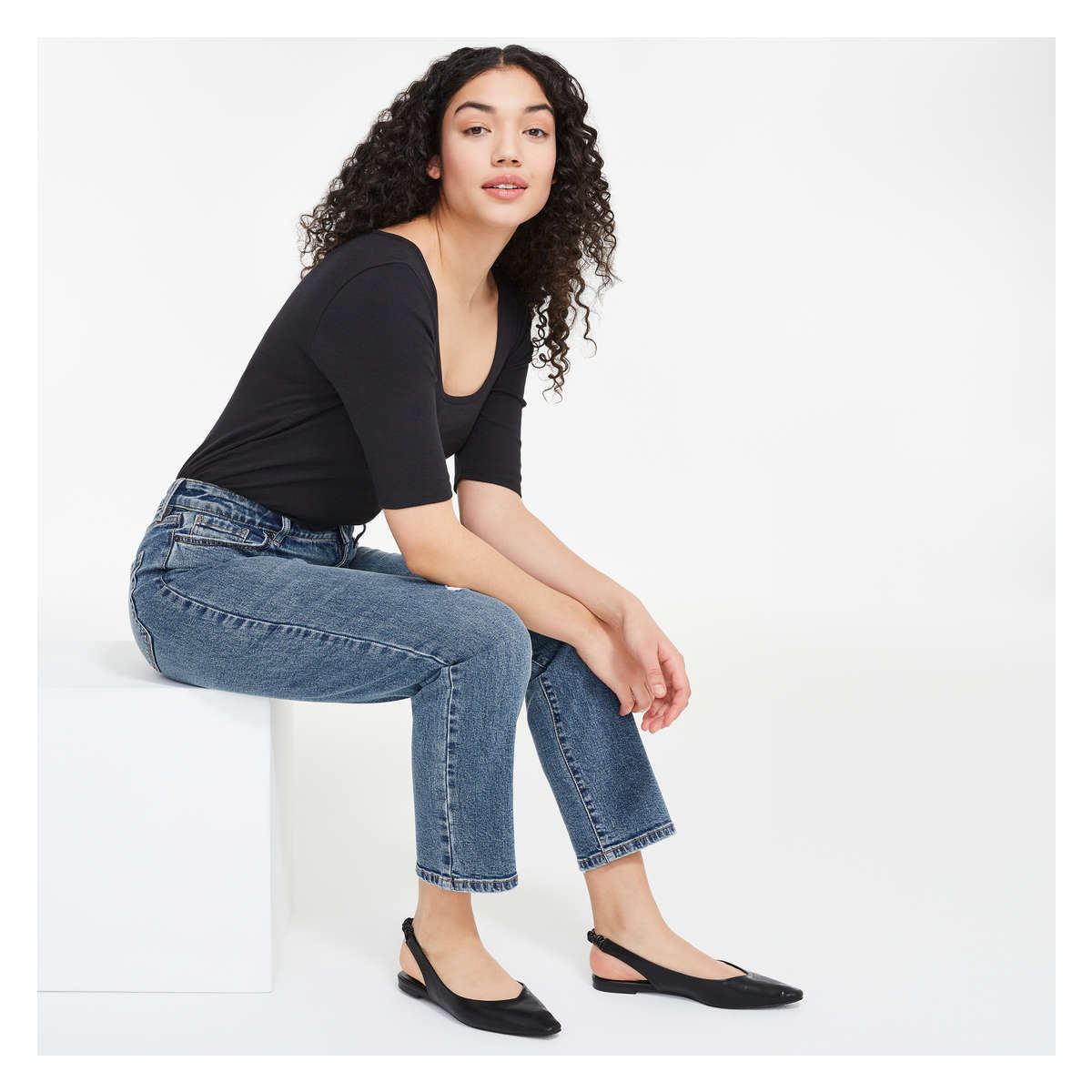 Straight Jean in Blue from Joe Fresh