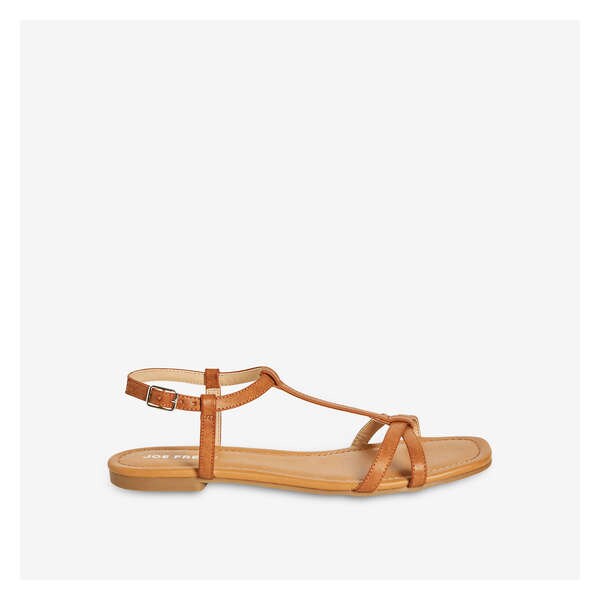 Strappy Sandals - Brown
