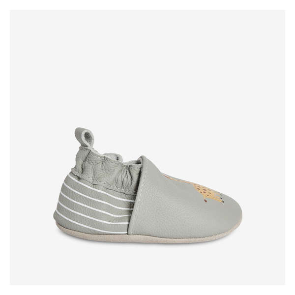 Baby Boys' Giraffe Shoes - Grey