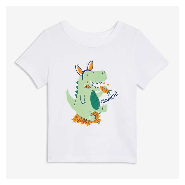 Baby Boys' Tee - White