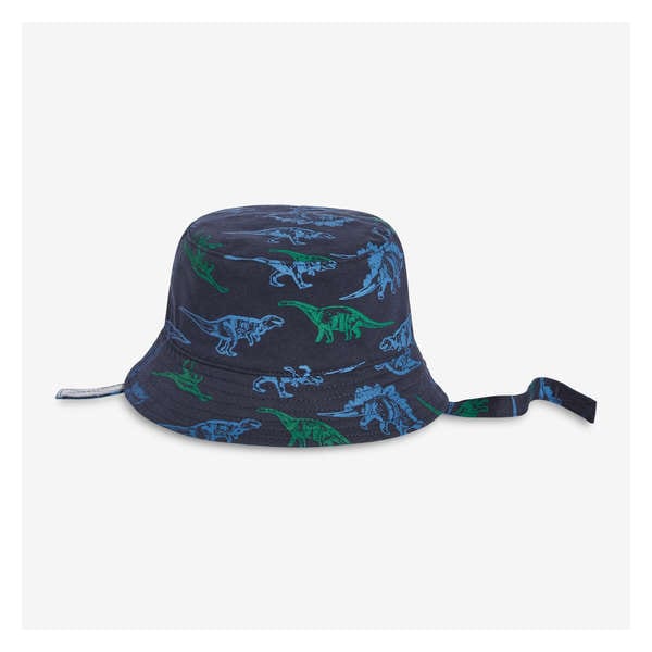 Baby Boys' Reversible Bucket Hat - Dark Navy