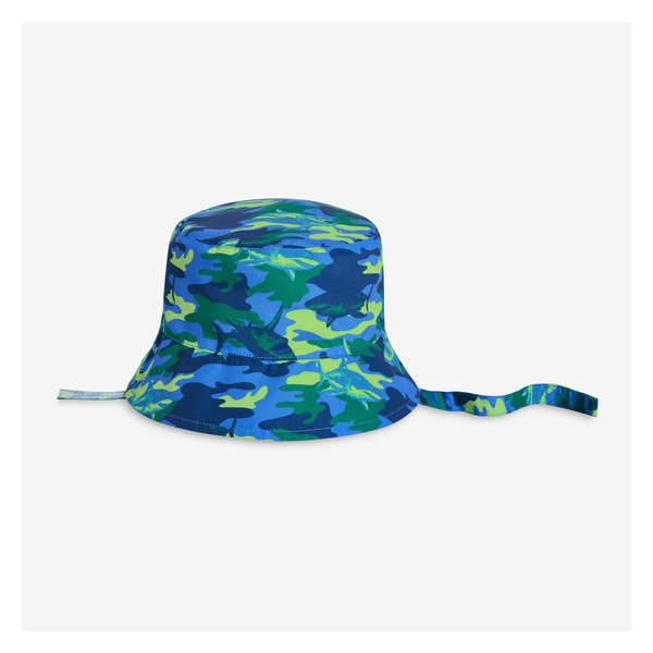 Baby Boys' Reversible Swim Hat - Dark Blue