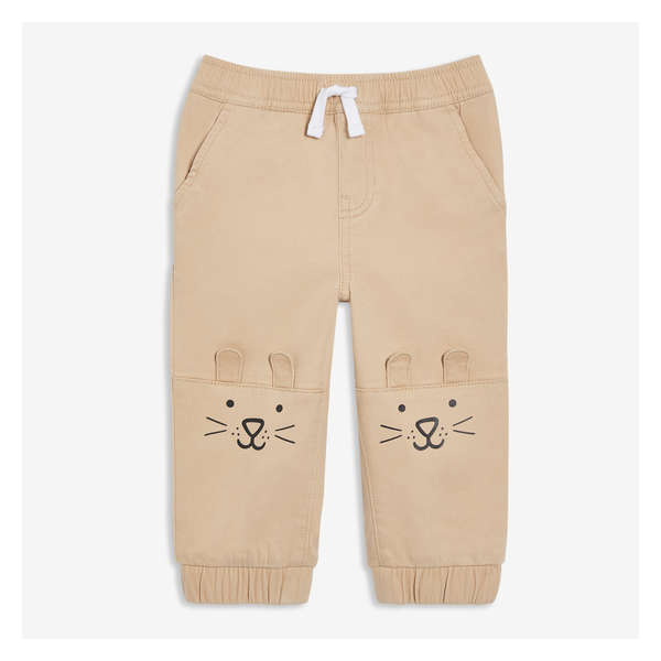 Baby Boys' Jogger - Light Khaki Brown