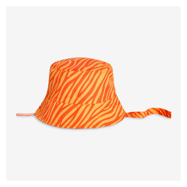 Baby Boys' Reversible Swim Hat - Light Orange