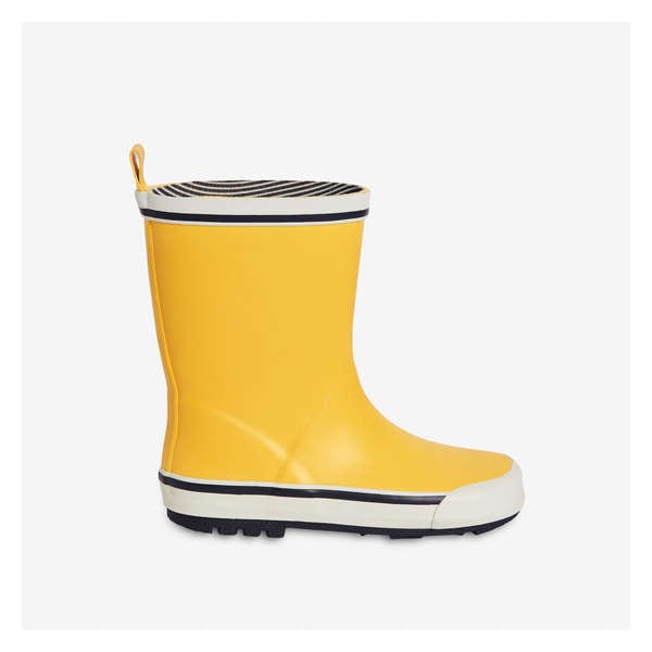 Kid Boys' Rain Boots - Bright Yellow