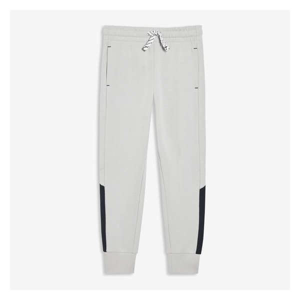 Kid Boys' Terry Jogger - Light Grey