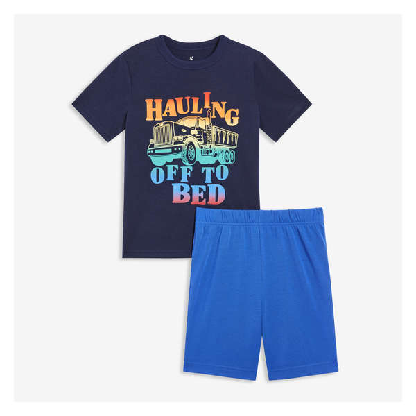 Kid Boys' 2 Piece Sleep Set - Royal Blue