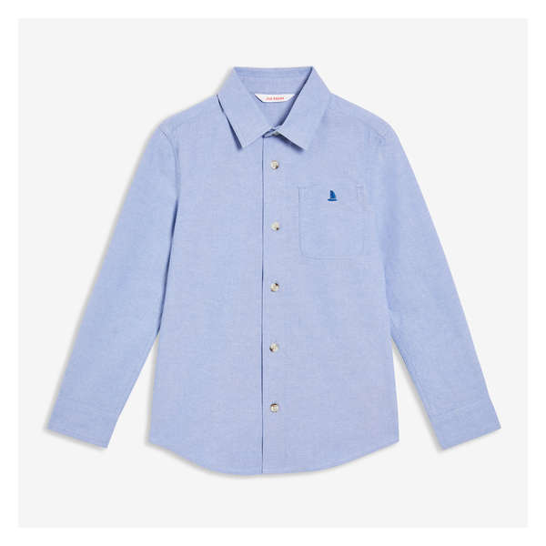 Kid Boys' Button-Down Shirt - Powder Blue