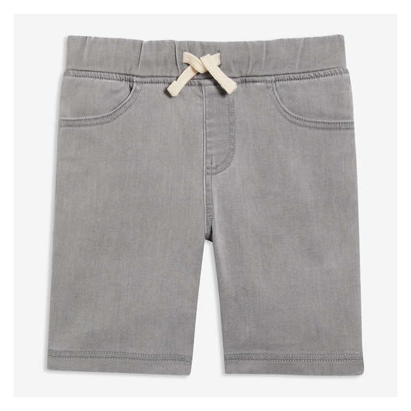 Kid Boys' Denim Short - Ash Grey