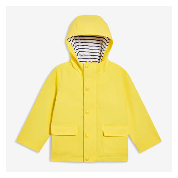 Toddler Boys' Raincoat - Neon Yellow