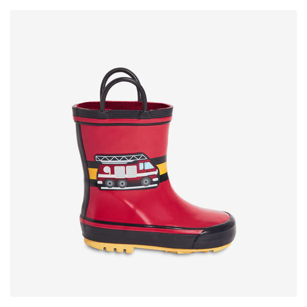 Toddler Boys' Rain Boots - Bright Red