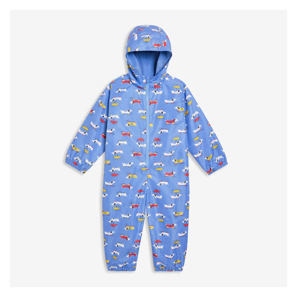 Toddler Boys' Puddle Suit - Bright Blue