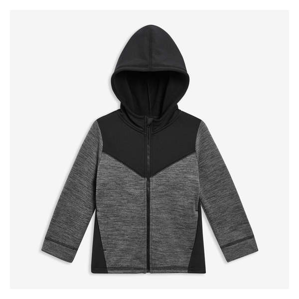 Toddler Boys' Active Hoodie - Black