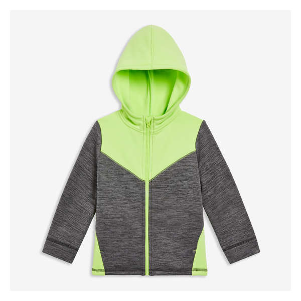 Toddler Boys' Active Hoodie - Lime Green