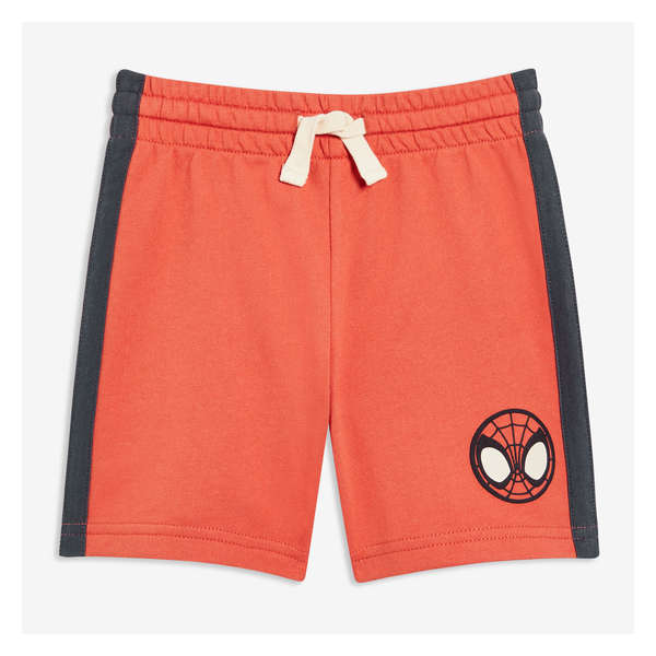 Toddler Marvel Spider-Man Short - Dark Orange