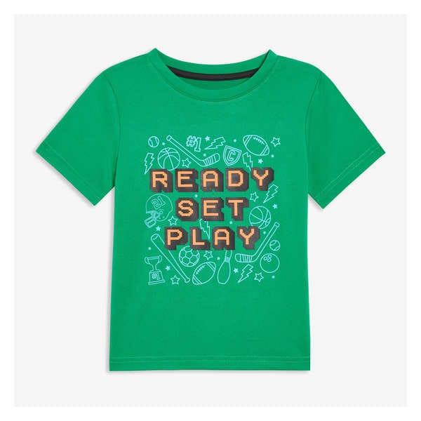 Toddler Boys' Active T-Shirt - Green