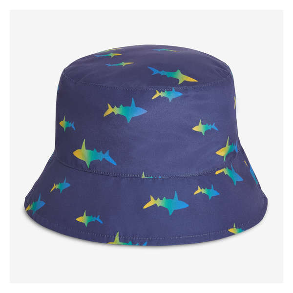 Toddler Boys' Reversible Swim Hat - Blue