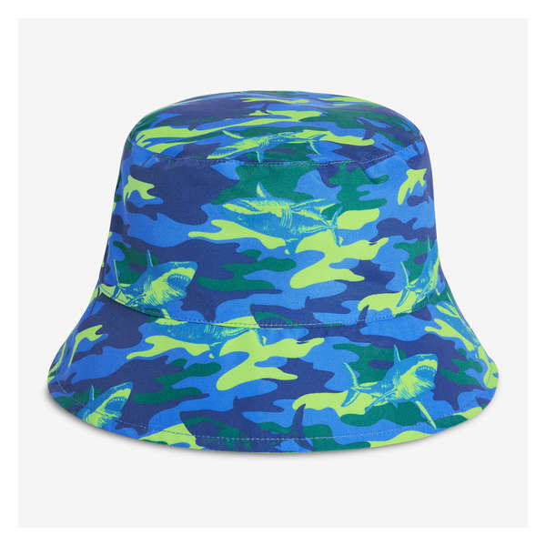 Toddler Boys' Reversible Swim Hat - Dark Blue