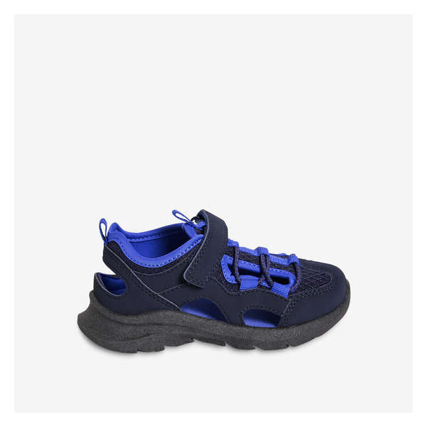 Toddler Boys' Closed-Toe Sandals - Navy
