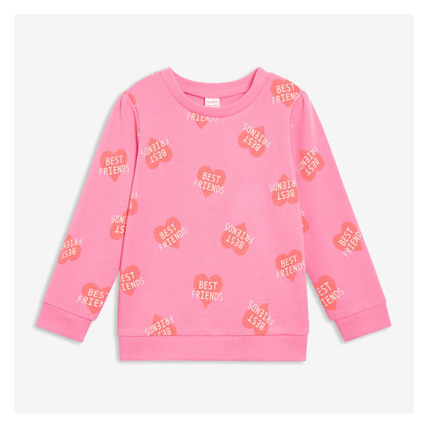 Baby Girls' Terry Pullover - Pink
