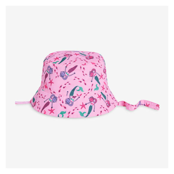 Baby Girls' Reversible Swim Hat - Light Pink