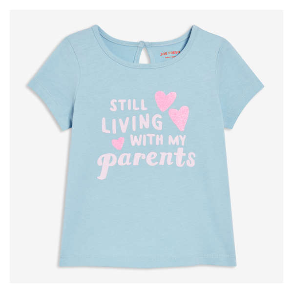 Baby Girls' Tee - Light Teal
