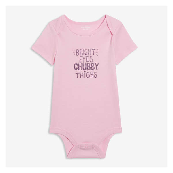Baby Girls' Bodysuit - Pale Pink