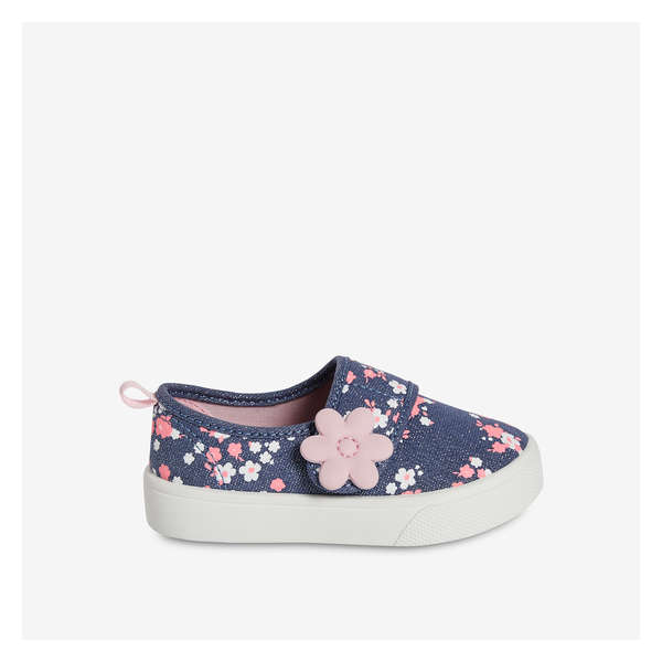 Baby Girls' Canvas Shoes - Navy