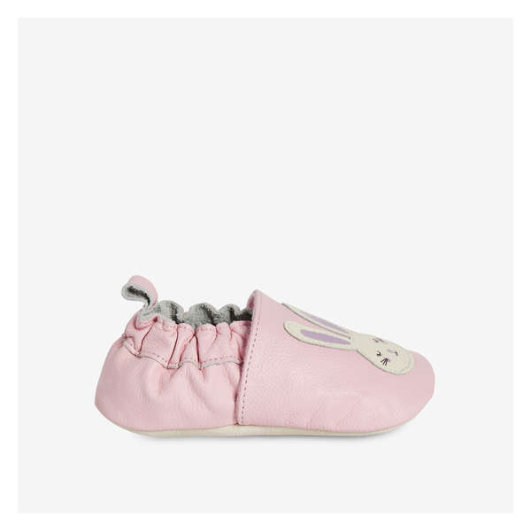 Baby Girls’ Bunny Footlet - Pink