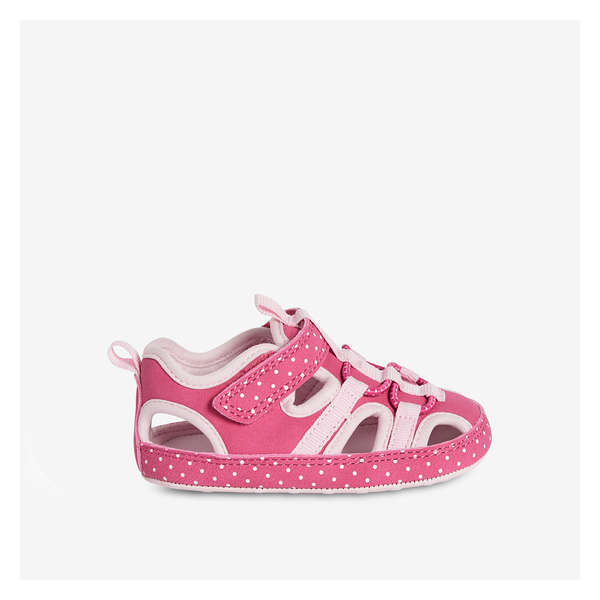 Baby Girls' Closed-Toe Sandals - Pink