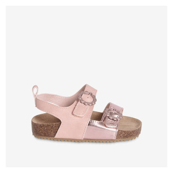 Baby Girls' Buckle Sandals - Pink