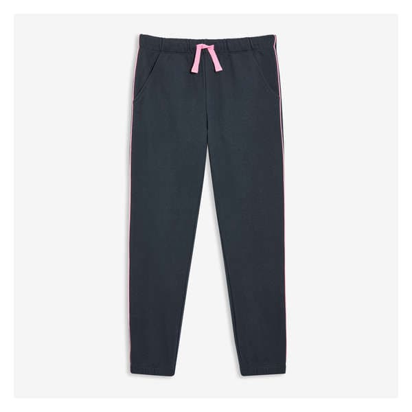 Kid Girls' Terry Jogger - Dark Grey