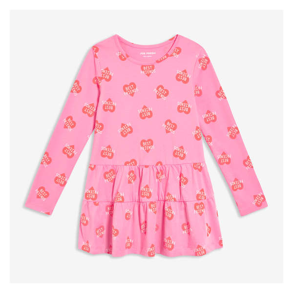 Kid Girls' Printed Dress - Pink