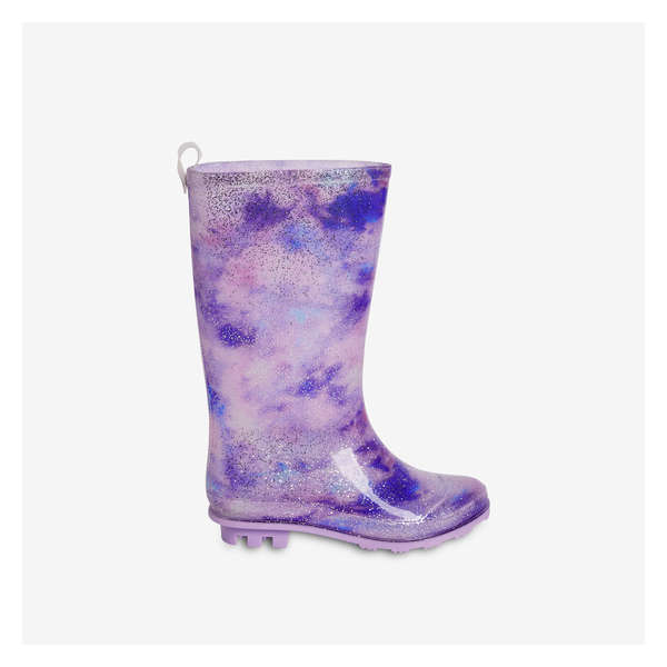 Kid Girls' Rain Boots - Purple Mix