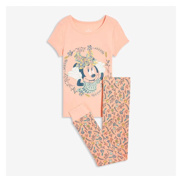 Kid Disney Minnie Mouse Sleep Set - Peach