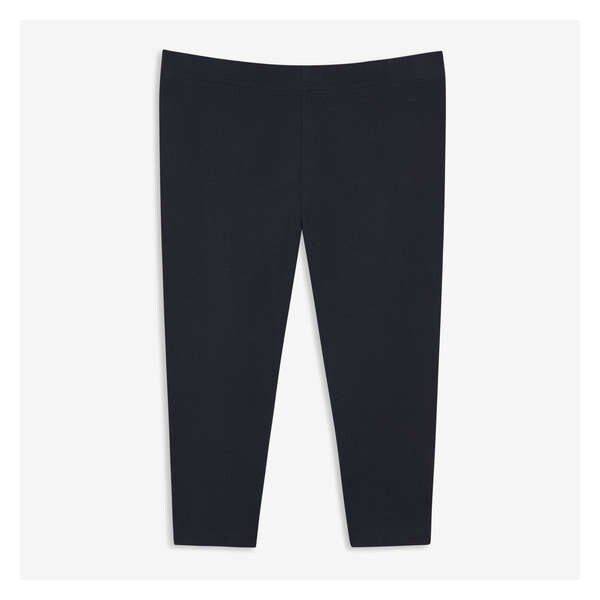 Kid Girls' Crop Legging - JF Midnight Blue