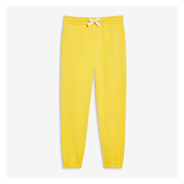 Gender Free Kid Jogger - Yellow
