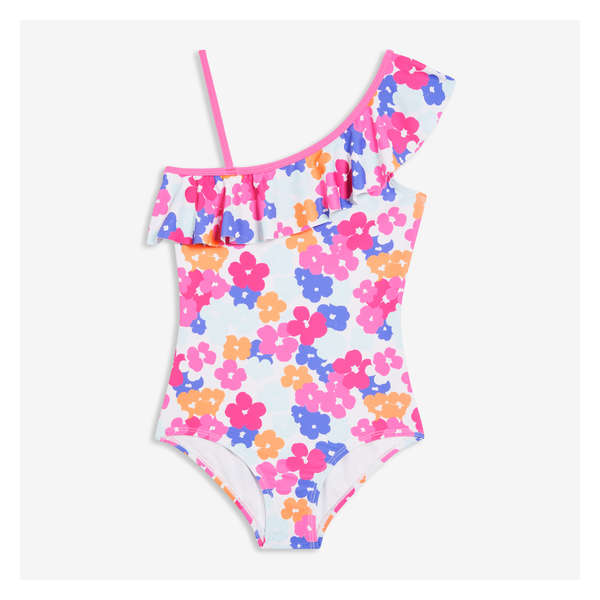 Kid Girls' Printed Swimsuit - Pink