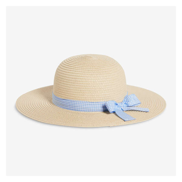 Kid Girls' Straw Hat - Light Taupe