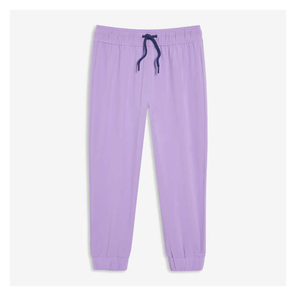Toddler Girls' Four-Way Stretch Active Jogger - Purple