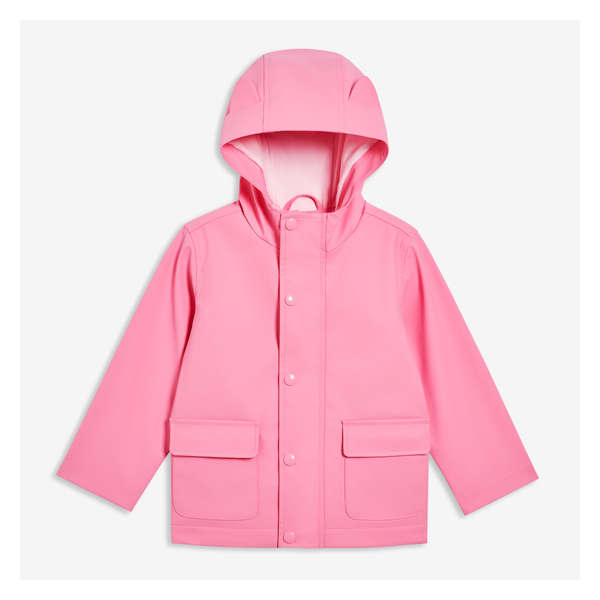 Toddler Girls' Raincoat - Pink