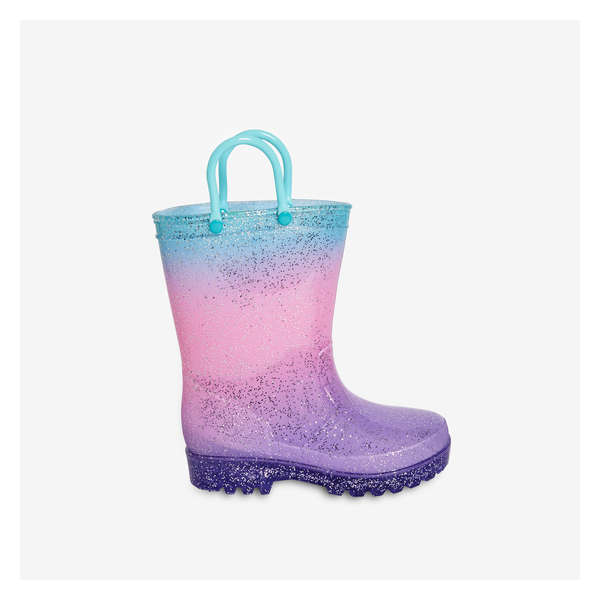 Toddler Girls' Rain Boots - Light Pink Mix