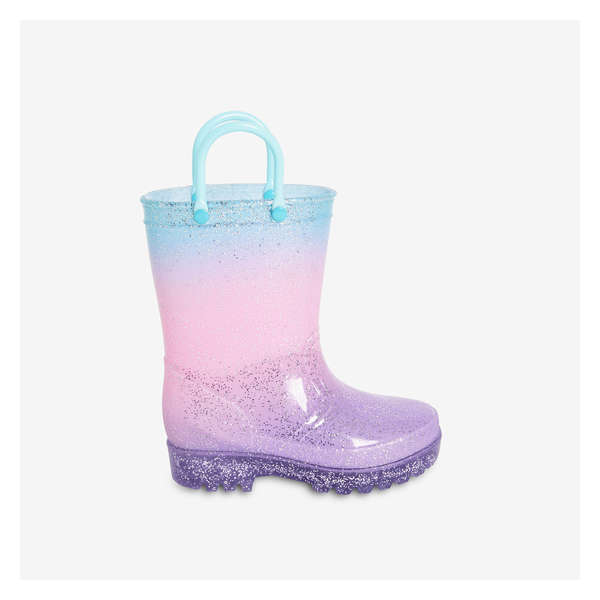 Toddler Girls' Rain Boots - Light Pink Mix