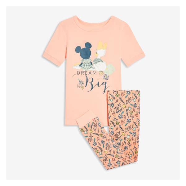 Toddler Disney Minnie Mouse Friends Sleep Set - Peach