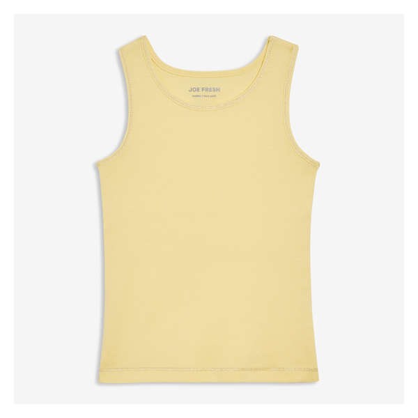Toddler Girls' Tank - Pale Yellow