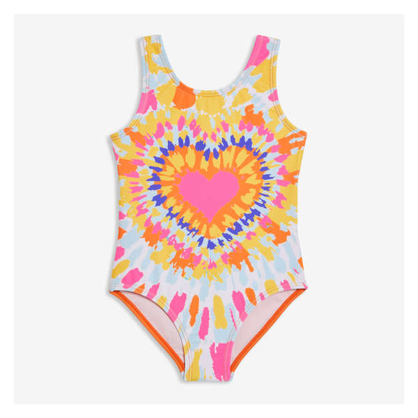 Toddler Girls' Swimsuit - Orange